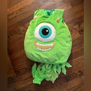 Pottery Barn Mike Wazowski size 4-6 Halloween costume